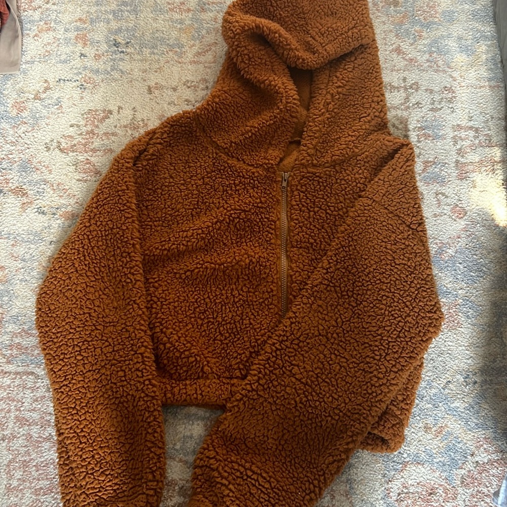 Shein sherpa coat